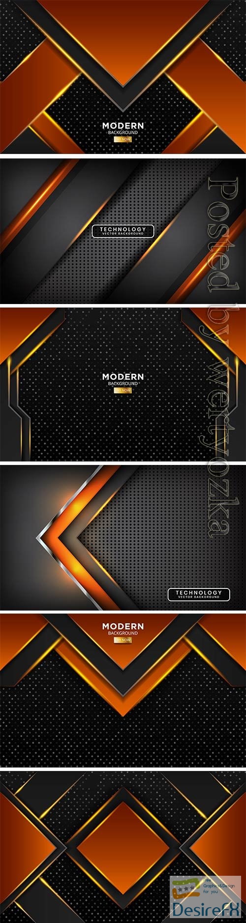 Modern abstract vector background with geometric template