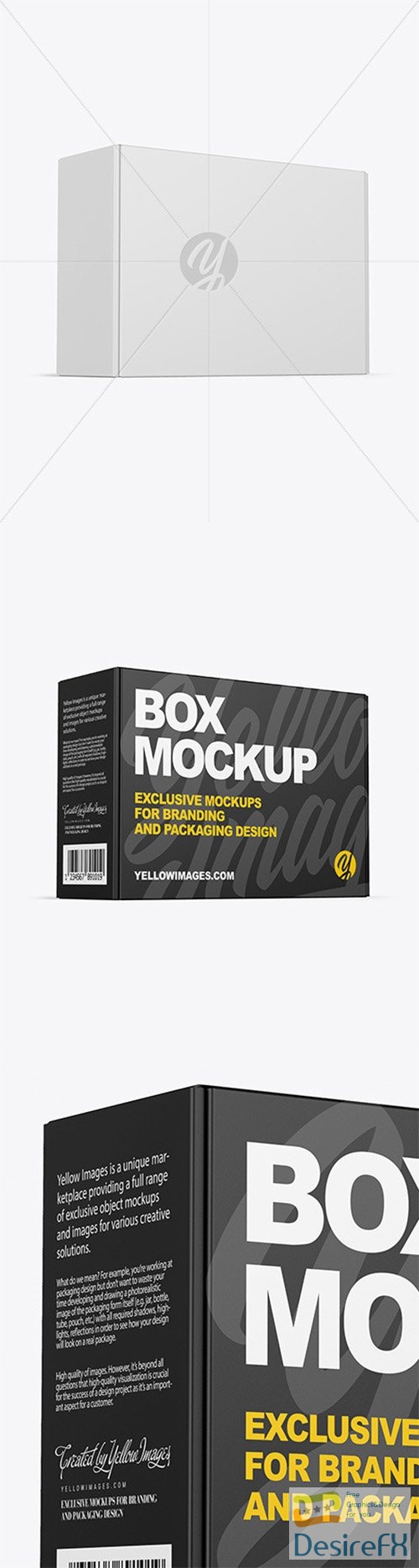 Paper Box Mockup 54457 TIF