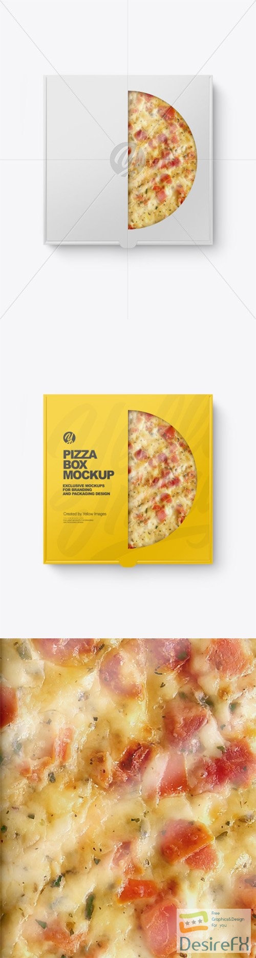 Pizza Box Mockup 80572 TIF
