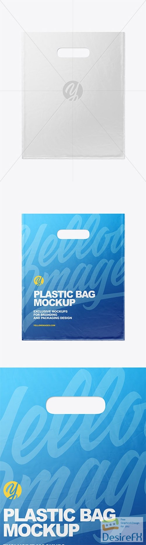 Plastic Carrier Bag Mockup 80480 TIF