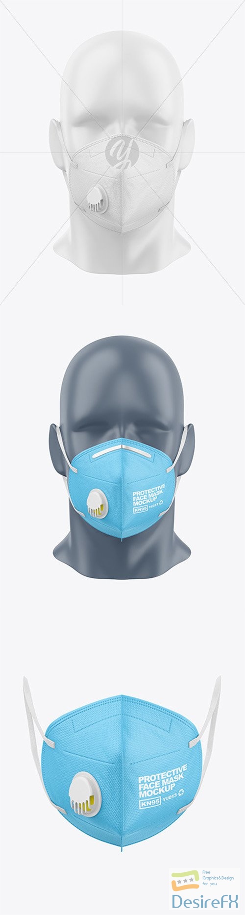 Protective Face Mask Mockup 80058 TIF