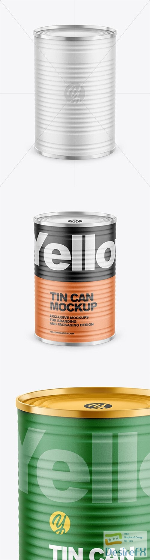 Tin Can with Paper Finish Mockup 80594 TIF