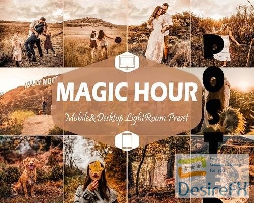 10 Magic Hour Mobile &amp; Desktop Lightroom Presets