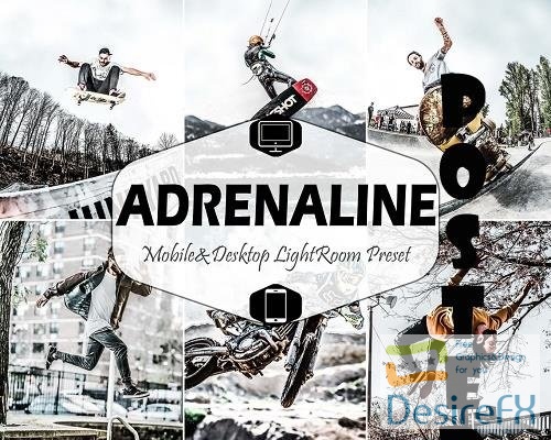 12 Adrenaline Mobile &amp; Desktop Lightroom Presets