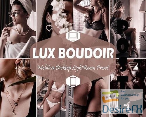 16 Lux Boudoir Mobile &amp; Desktop Lightroom Presets