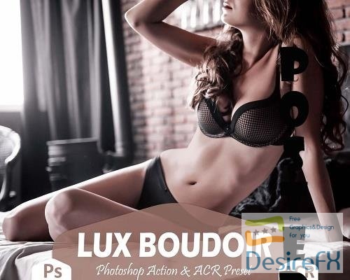 16 Lux Boudoir Photoshop Actions and ACR Presets