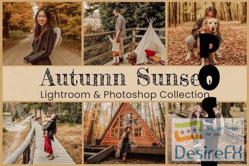 Autumn Sunset Lightroom Mobile Presets Photoshop Editing - 1485965