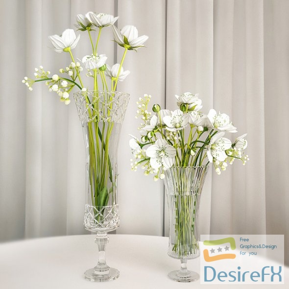 Bouquet of white flowers