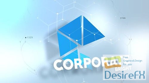 Clean Bright Corporate Business Logo 22477729