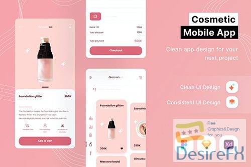 Cosmetic Mobile App S6FUFT4