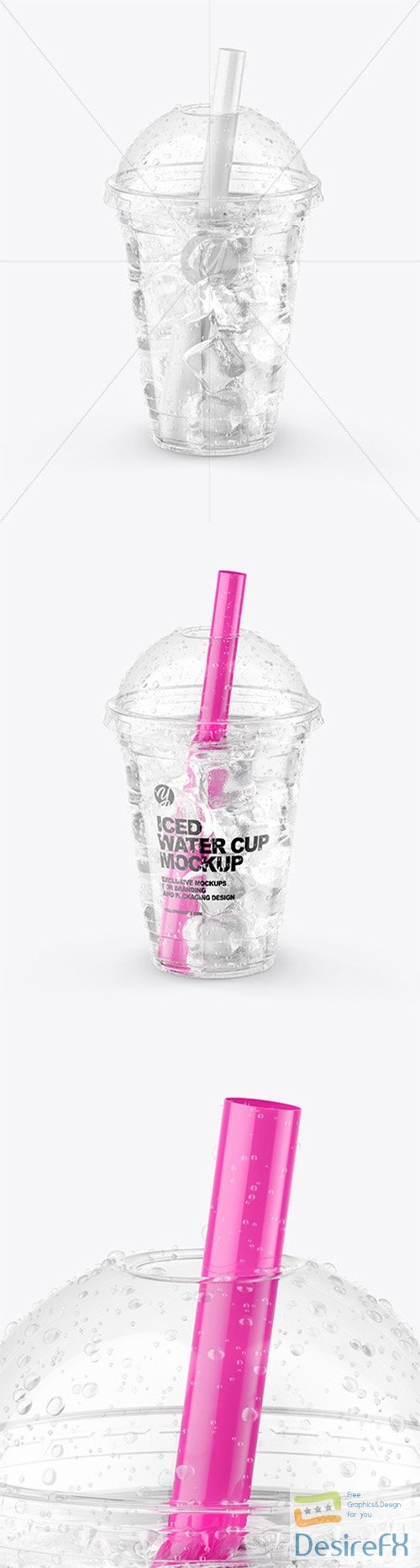 Iced Water Cup Mockup 64946 TIF