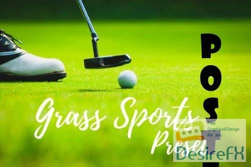 Lightroom Presets - Grass Sports