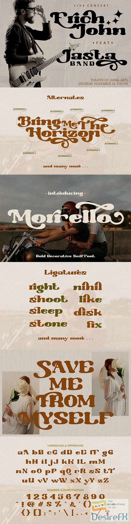 Morrello - Bold Serif Font
