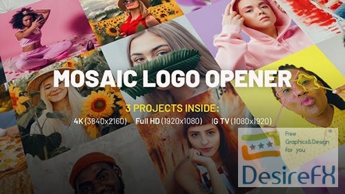Mosaic Logo Opener 32004415