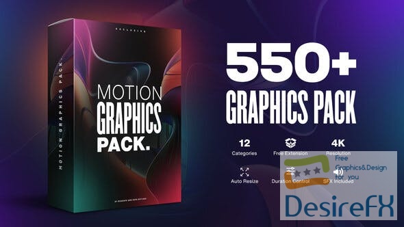 Videohive Motion Graphics Pack // 550+ Animations Pack V2.1 23678923 With Crk