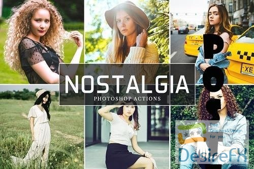 Nostalgia Photoshop Actions - 6264515
