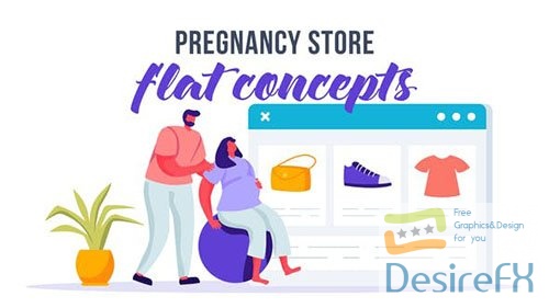 Pregnancy store - Flat Concept 33175828