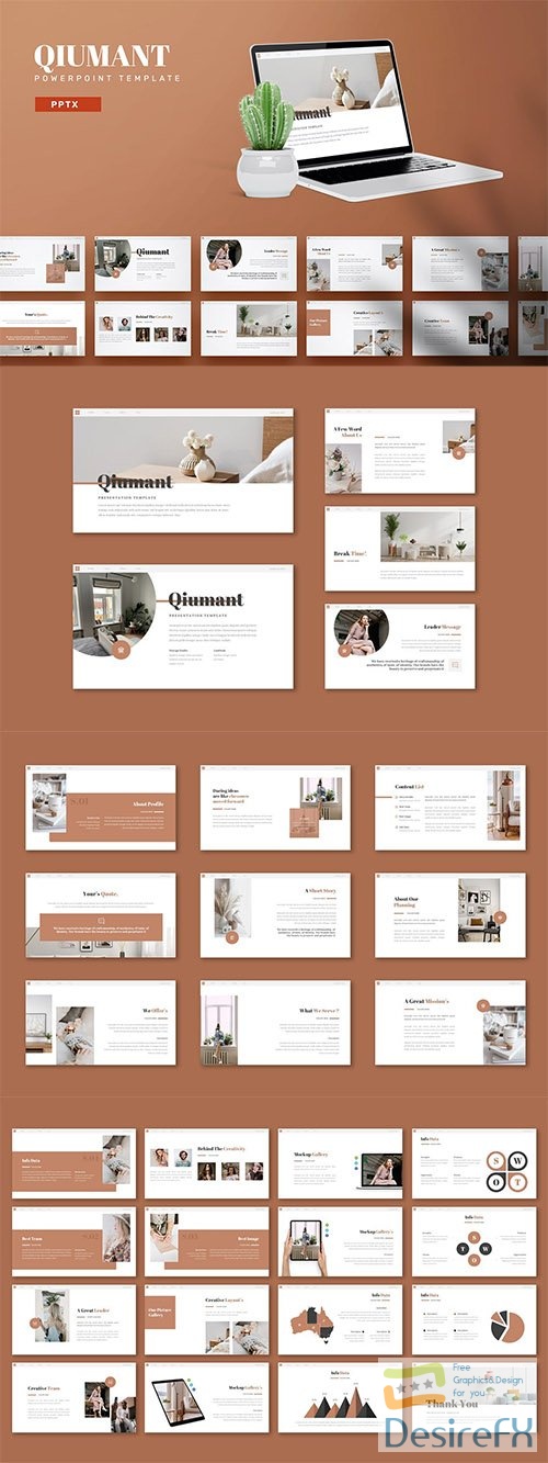 Qiumant - Powerpoint, Keynote and Google Slides Template