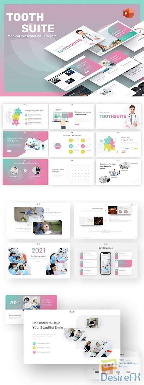 Toothsuite Medical PowerPoint Template