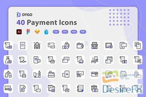 Vector Dygo - Payment Icons 5XHMTPN