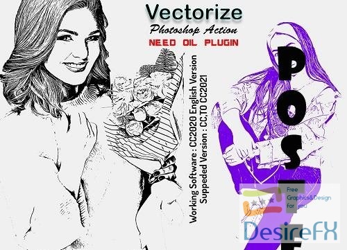 Vectorize Photoshop Action - 6220600