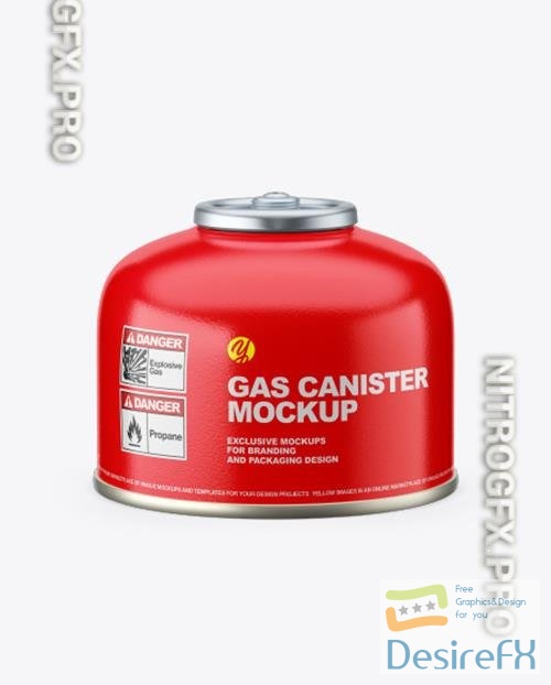 100g Gas Canister Mockup 82915