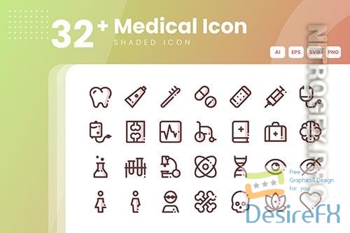 32+ Medical Icon Collection