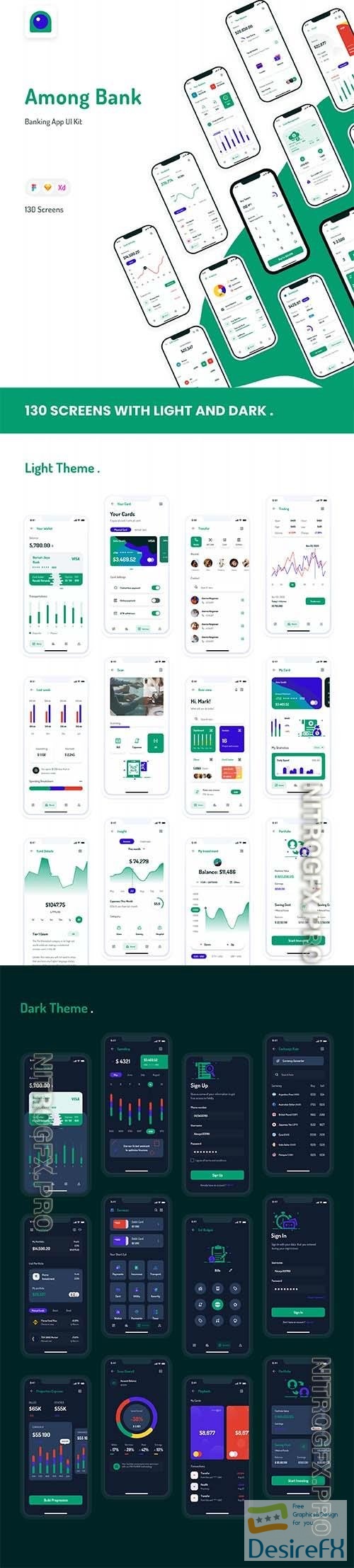 Among Bank - Banking App UI Kit - UI8