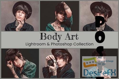 Body Art Lightroom Ps LUT Presets - 6373979