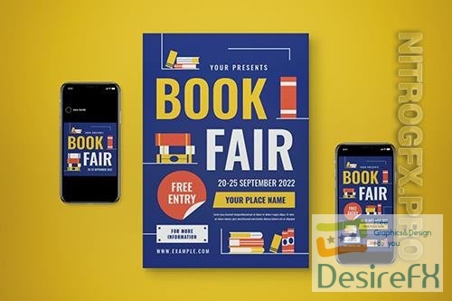 Book Fair Flyer Set ZVEV7CL