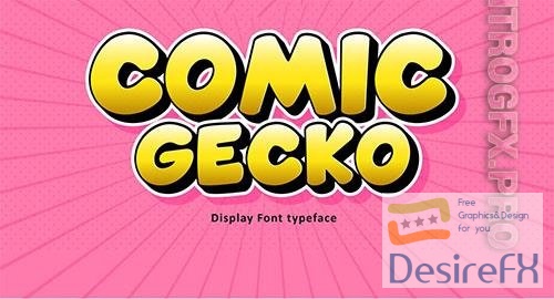 Comic Gecko Font