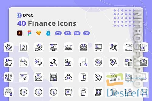 Dygo - Finance Icons
