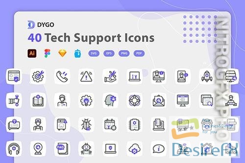 Dygo - Tech Support Icons N4MBAQ9