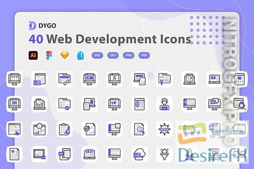 Dygo - Web Development Icons V7UJA87