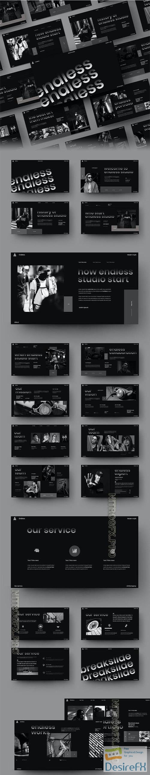 Endless - Business Powerpoint, Keynote and Google Slides Template