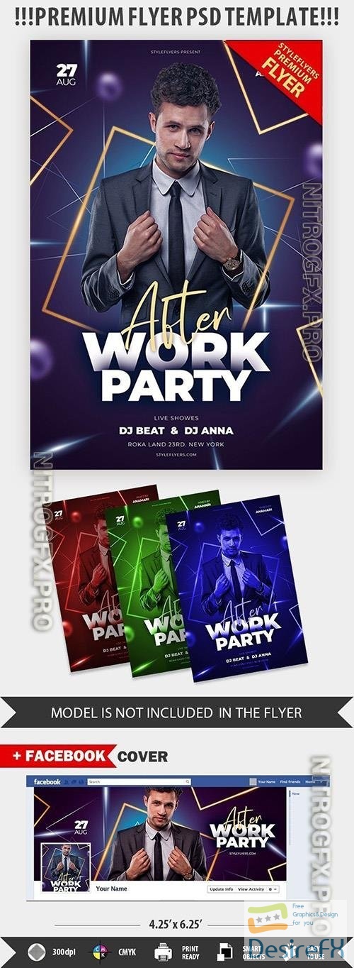 Flyer Template - After Work Party