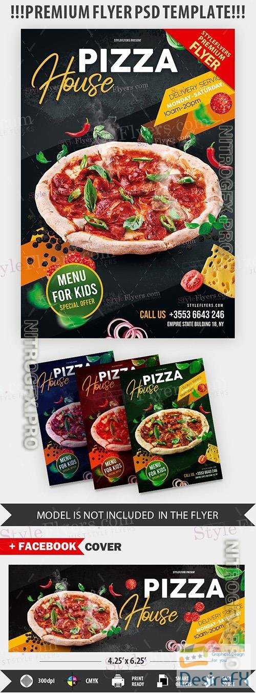 Flyer Template - Pizza House Premium