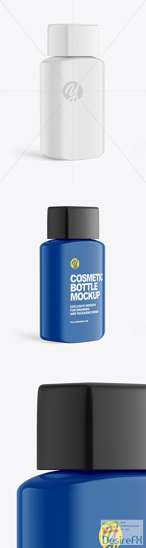 Glossy Cosmetic Bottle Mockup 84878 TIF
