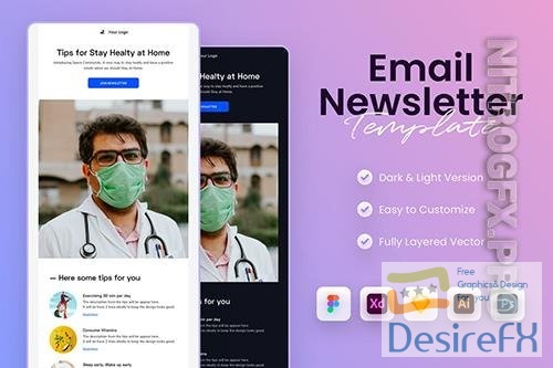 Healthcare Email Newsletter Template