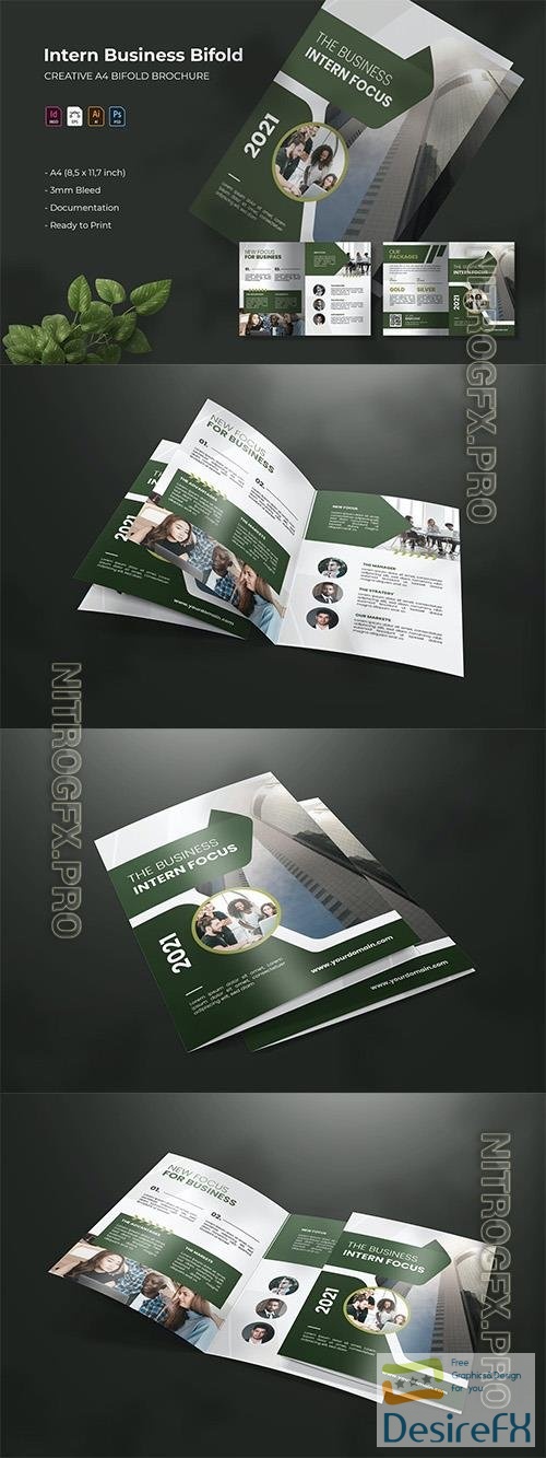 Intern Business | Bifold Brochure