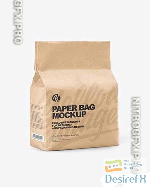 Kraft Paper Bag Mockup 83244