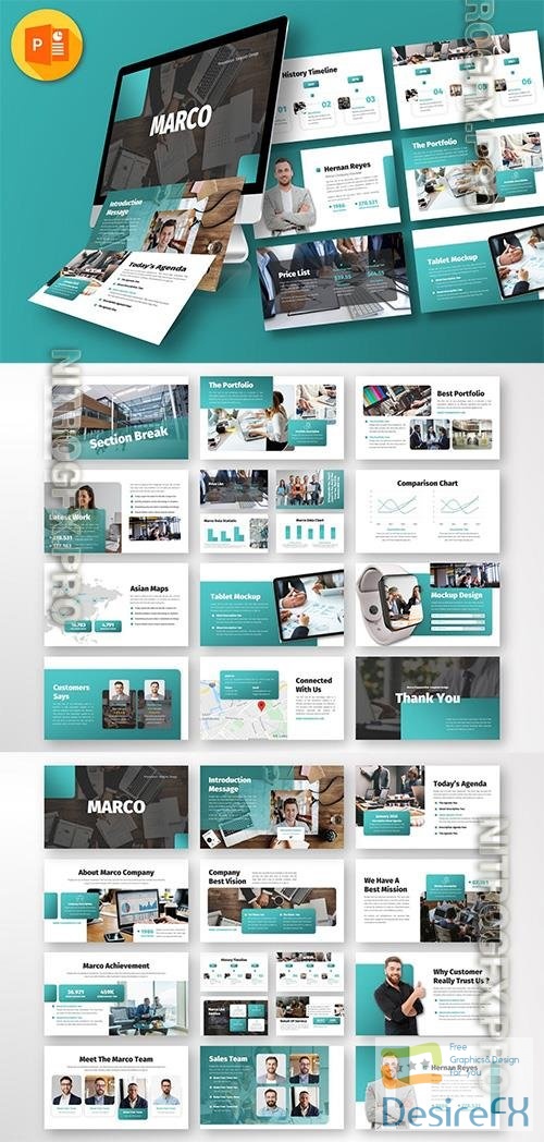 Marco - Business Powerpoint Template