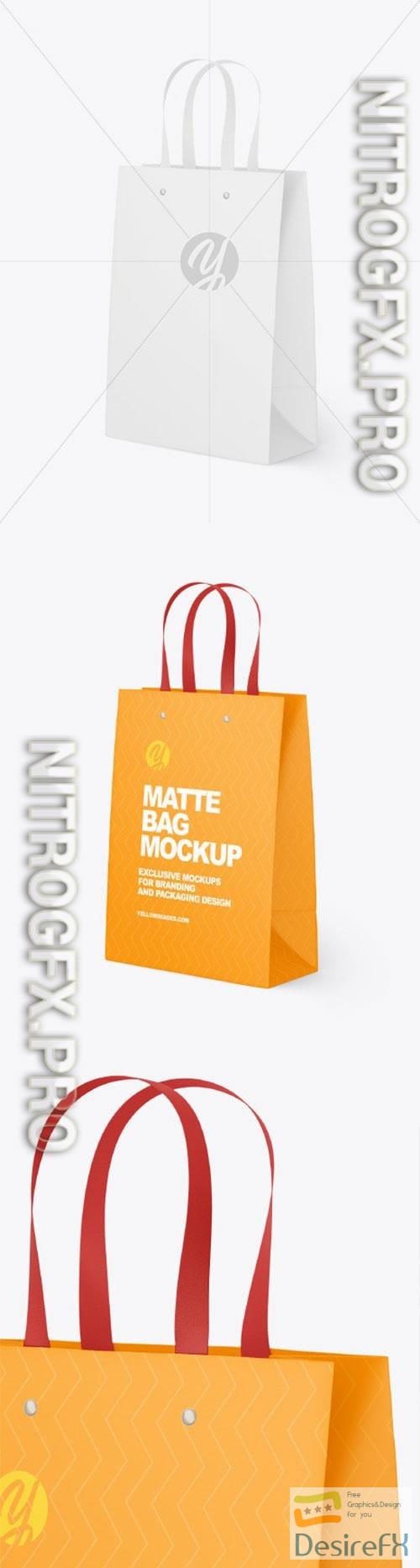 Matte Paper Bag Mockup 86559