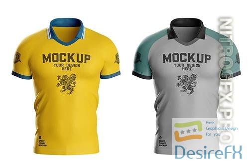 Men’s Sports T-shirt Mockup