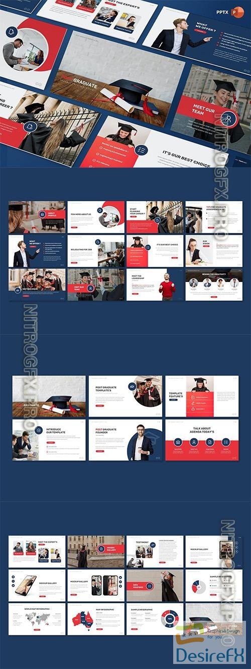 Post Graduate - Education - Powerpoint, Keynote and Google Slides Template