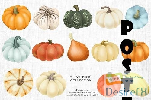 Pumpkins clipart - 6326518