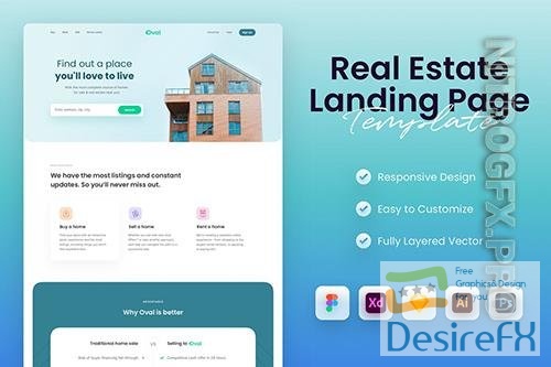 Real Estate & Property Landing Page