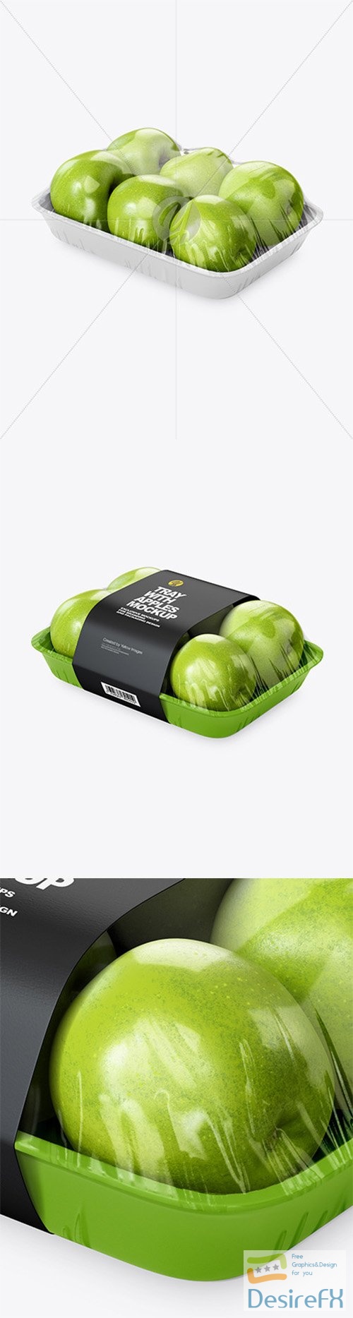 Tray with Green Apples Mockup 84581 TIF