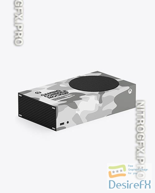 XBOX Series S Mockup 82683