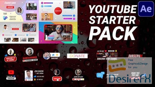 Youtube Starter Pack | After Effects 33288700